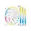 Ventola per case DeepCool FL12 SE WH 12 cm bianco 3 pezzi