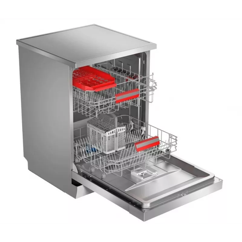 Toshiba DW-14F5EE(S)-PL lavastoviglie a libera installazione, 60 cm, 14 coperti, argento