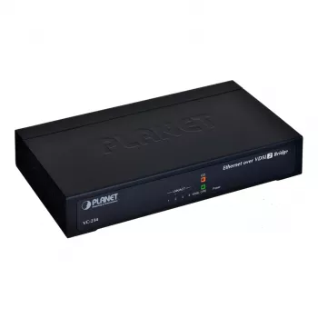 Gateway di rete PLANET VC-234 managed 4 porte Fast Ethernet (10/100) rackmount 1U, ingresso DC, capacità di switching 0,8 Gbit/s