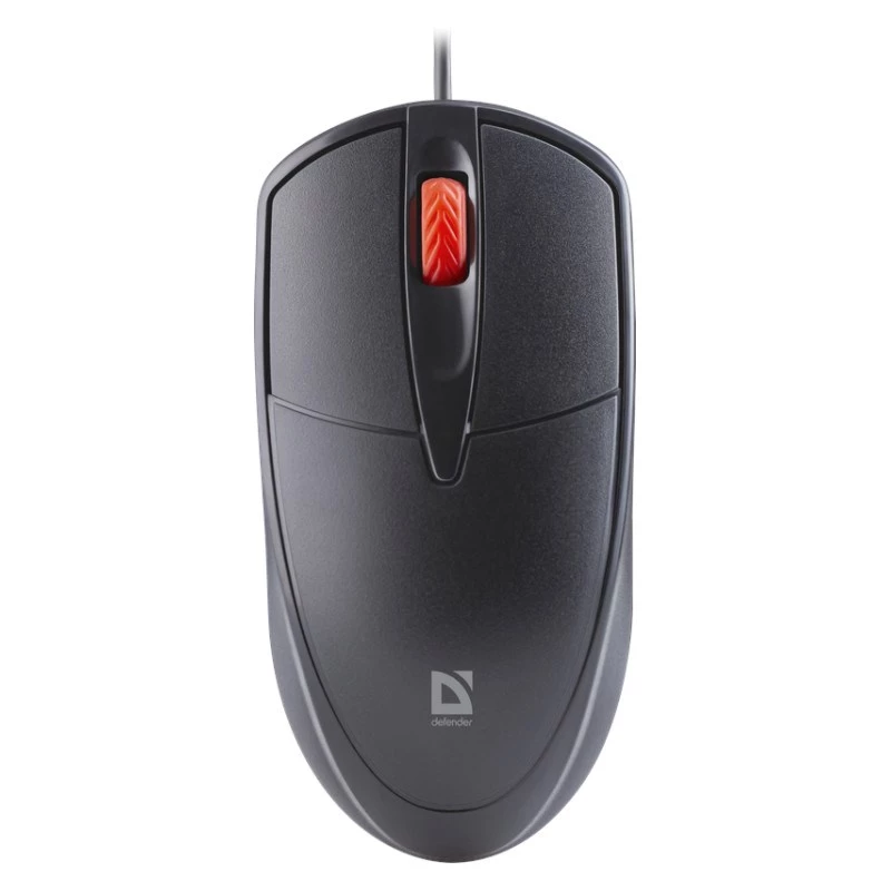 Mouse DEFENDER ICON MB-057 ottico 1000dpi 3P nero click silenzioso