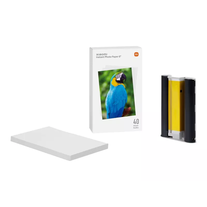 Carta fotografica Xiaomi BHR6757GL, bianco, 40 fogli