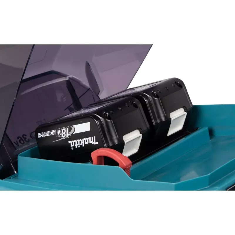 Makita DLM538Z rasaerba manuale a batteria nero, blu, metallizzato