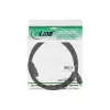 Cavo FireWire 400 su 800 InLine 34901 1 m maschio/maschio nero