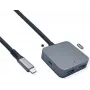 Hub USB VALUE 12.99.1126 – USB 3.2 Gen 2 (host Type-C) 4 porte (2×A + 2×C) 10000 Mbit/s, nero