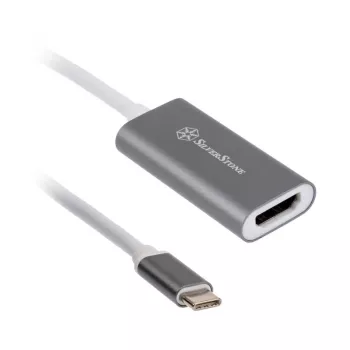 Adattatore SILVERSTONE USB 3.1 Type-C a HDMI 2.0b SST-EP07C-E, adattatore per uscita video