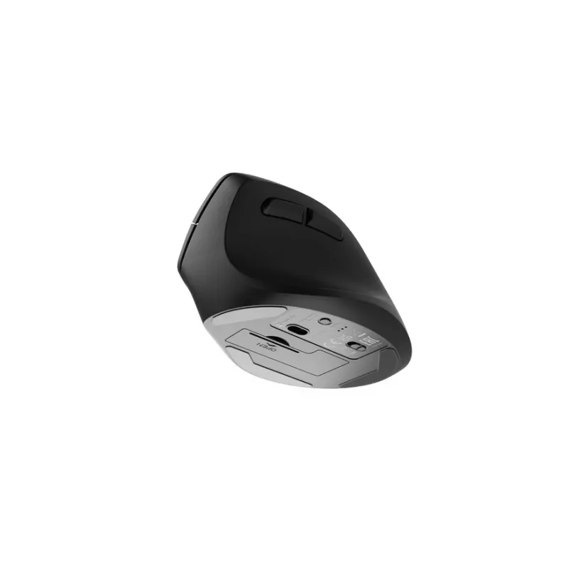 Mouse ottico wireless NATEC CRAKE 2 — Bluetooth 5.2, 2400 DPI, 6 tasti, per destrimani, nero