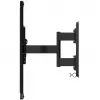 HAGOR BrackIT TnT - set di montaggio (supporto) - completamente orientabile - per schermo piatto - nero - dimensione schermo: 101,6-165,1 cm (40-65) - montaggio a parete