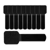 LABEL THE CABLE PRO supporto da parete in velcro per cavi, set da 50 pezzi - nero