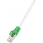 LogiLink - Cavo patch - RJ-45 (M) a RJ-45 (M) - 2 m - SFTP, PiMF - CAT 6 - senza alogeni - grigio