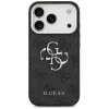 GUESS | Hardcase 4G | Back cover | iPhone 17 Pro Max | Apple | pelle ecologica/PC/plastica/TPU | nero