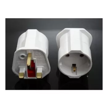 Synergy 21 Adattatore alimentatore LED UK-D 3 pin a presa Schuko