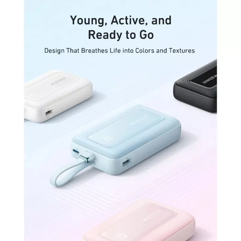 Anker Power Bank | A1689H21 | 20000 mAh | Bianco
