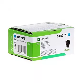Lexmark 24B7178 cartuccia toner 1 pz. originale ciano
