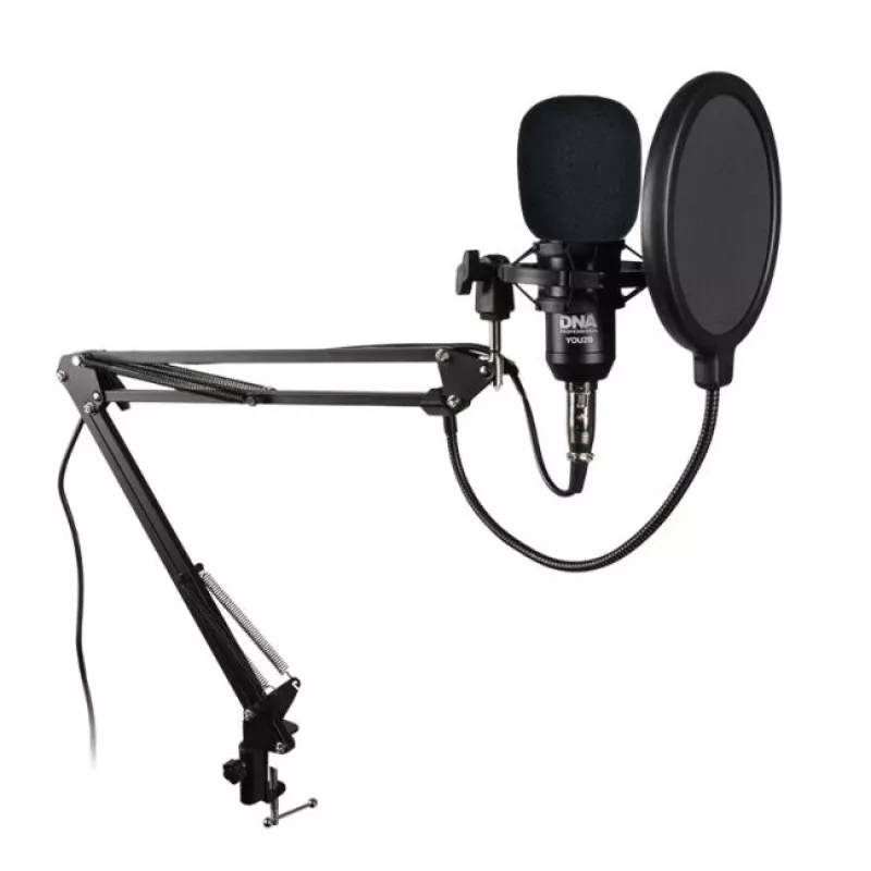 Kit microfono Bitmat DNA YOU2B — microfono, interfaccia audio, supporto e cavo