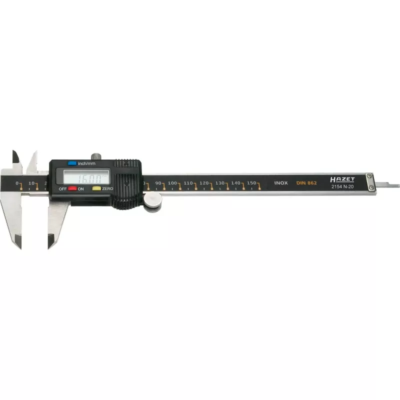 Calibro digitale 2154N-20, strumento di misura nero