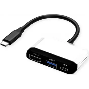 VALUE Adattatore display USB C - HDMI 4K30+ 1x A+ PD - Adattatore - Digitale/Dati (12.99.3199)