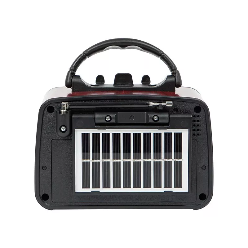Radio analogica BLOW RA10 AM/FM solare 77-540 — ricevitore AM/FM con pannello solare e batteria di backup