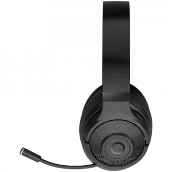 LORGAR Noah 500, headset gaming wireless con microfono, JL7006, BT 5.3, autonomia fino a 58 h (1000mAh), cavo di ricarica USB-C (0,8 m), cavo AUX da 3,5 mm (1,5 m), dimensioni: 195*185*8