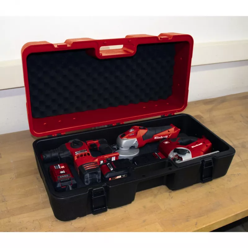 E-Box L70 /35, Cassetta per attrezzi Rosso/Nero