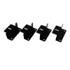 Supporto di montaggio per pannello solare EcoFlow AKIT-MS331 alluminio nero — supporto esterno in alluminio
