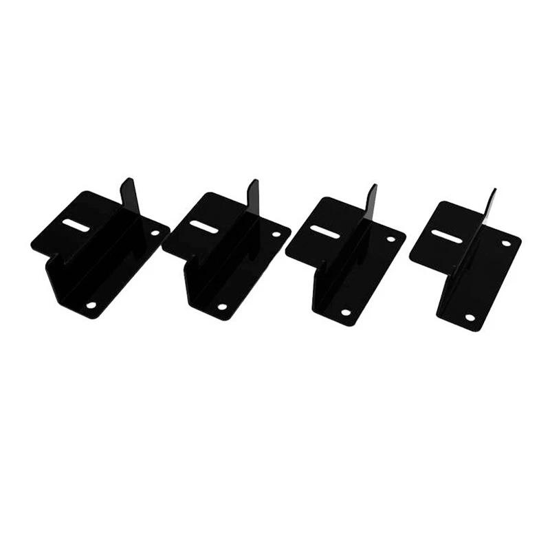 Supporto di montaggio per pannello solare EcoFlow AKIT-MS331 alluminio nero — supporto esterno in alluminio