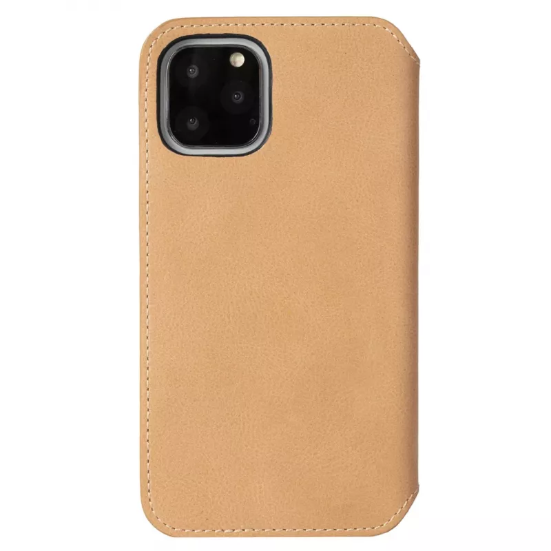 Custodia per cellulare Krusell Sunne per Apple iPhone 11 Pro Max — nude vintage, custodia folio con porta carte