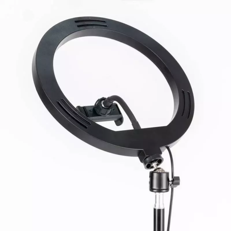 Havit ST7026 treppiede con anello luminoso RGB, nero