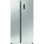 Frigorifero combinato side-by-side freestanding Bomann 442 L acciaio inox – 291 L vano frigo / 151 L vano congelatore, NoFrost, MultiAirflow