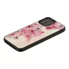 Custodia iKins per Apple iPhone 12 / 12 Pro — design fiori di ciliegio