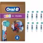 Oral-B Kids Spiderman testine di ricambio, bianco, 8 pz.