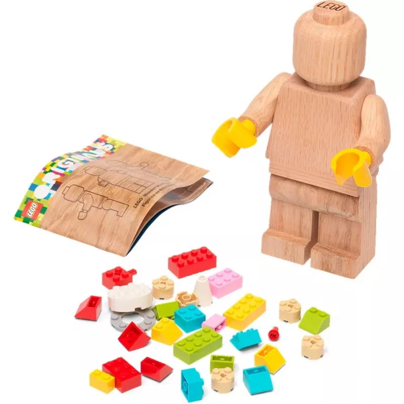LEGO Wooden Minifigure, decorazione legno