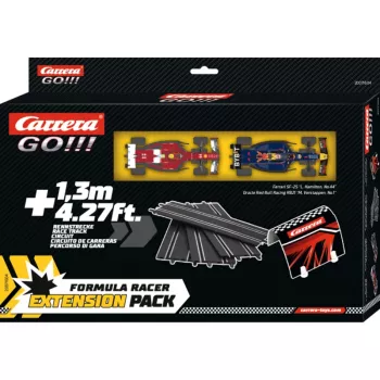 Espansione pista slot car CARRERA GO!!! Formula Racer - set di binari aggiuntivo per ampliare il layout GO!!!