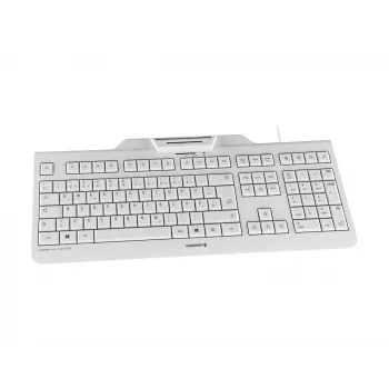 CHERRY KC 1000 SC tastiera USB svizzera grigio