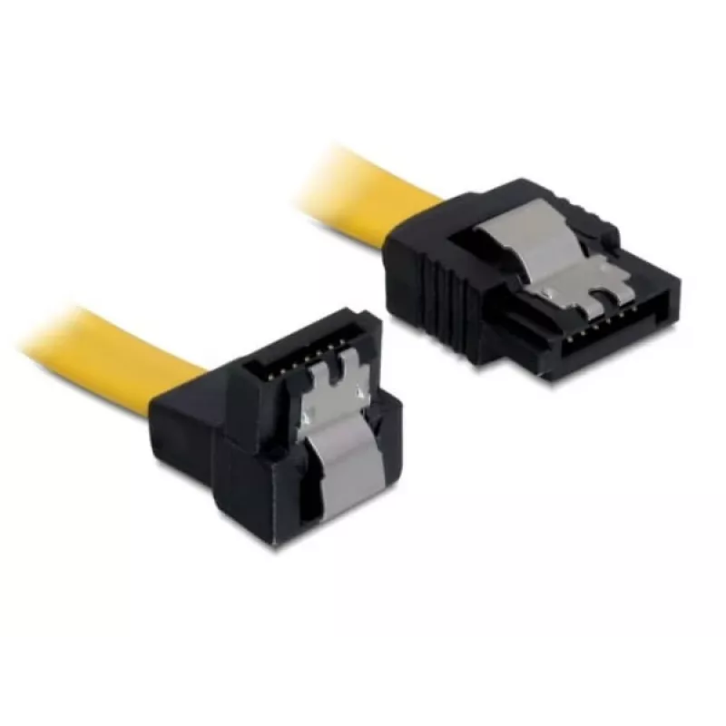 Cavo SATA connettore maschio/connettore maschio DeLOCK 0,3 m giallo 82806