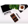Custodia per smartphone man and wood per iPhone XR — nero ebano, guscio rigido protettivo