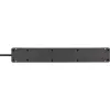 Multipresa Brennenstuhl Bremounta, 5 prese, 2x USB-C, 3 m, nera