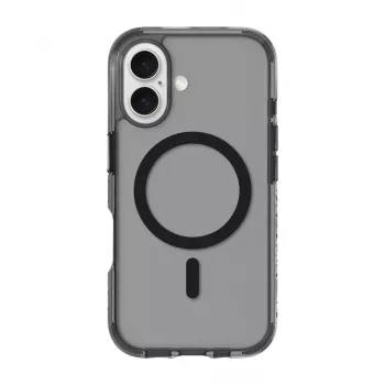 Cover LAUT CRYSTAL MATTER X per iPhone 16 Serie trasparente nero