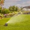 Irrigatore circolare Gardena AquaPrecise nero blu grigio 1 pz.