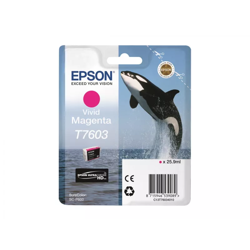 Epson C13T76034N10 cartuccia d'inchiostro 1 pz. originale vivid magenta