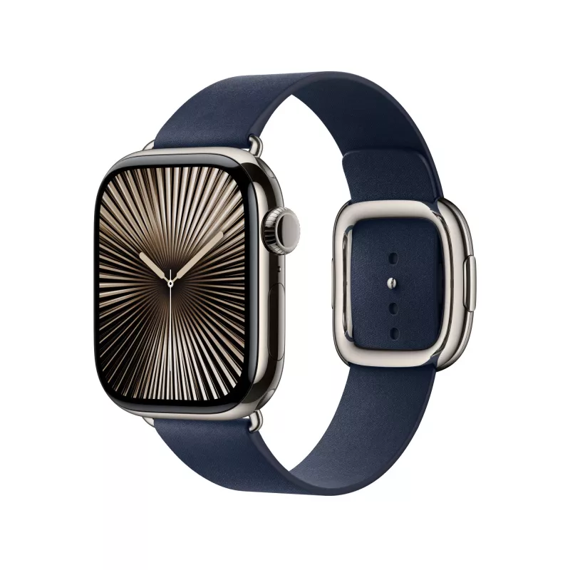 Cinturino Apple 42mm Deep Blue Modern Buckle Small Blue