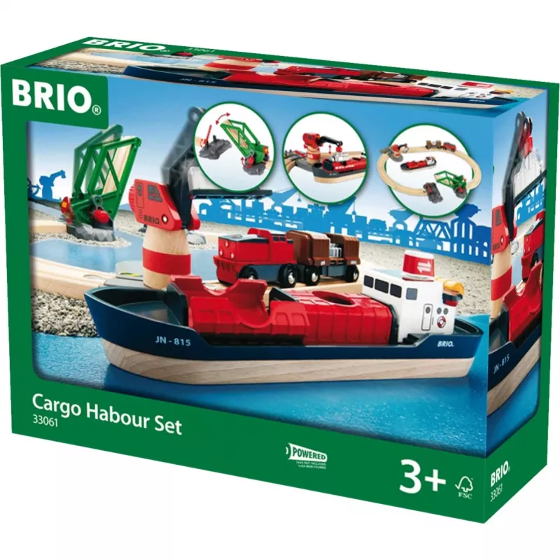 World Container porto set, binario