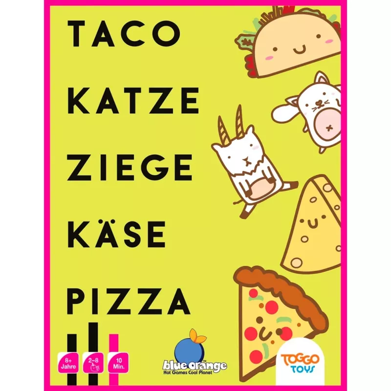 Taco Cat Goat Cheese Pizza, gioco di carte