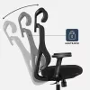 Sedia da ufficio girevole mark adler Manager 3.3 nero — design ergonomico, base girevole