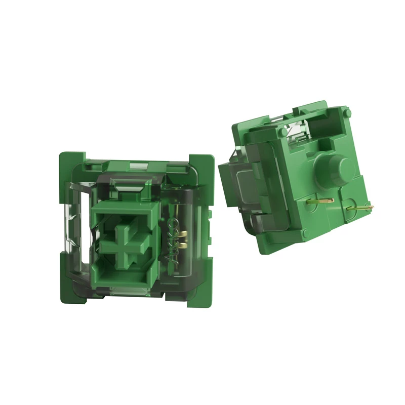 Switch AKKO V3 Pro Matcha Green, meccanico, 3 pin, lineare, perno MX, 50 g - 45 pezzi