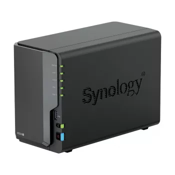 Synology DS225+ 2 Bay NAS Desktop Intel® Celeron® J4125 2 GB DDR4 Synology DSM nero – solo Synology HDD