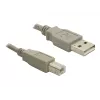 Cavo USB DeLOCK 82216 USB 2.0 3 m USB A USB B grigio