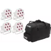 Faretto LED EUROLITE SLS-7 HCL 4x bianco con softbag