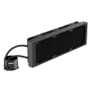 Gamemax | Dissipatore a liquido per CPU | ICEBURG 360 INFINITY | nero
