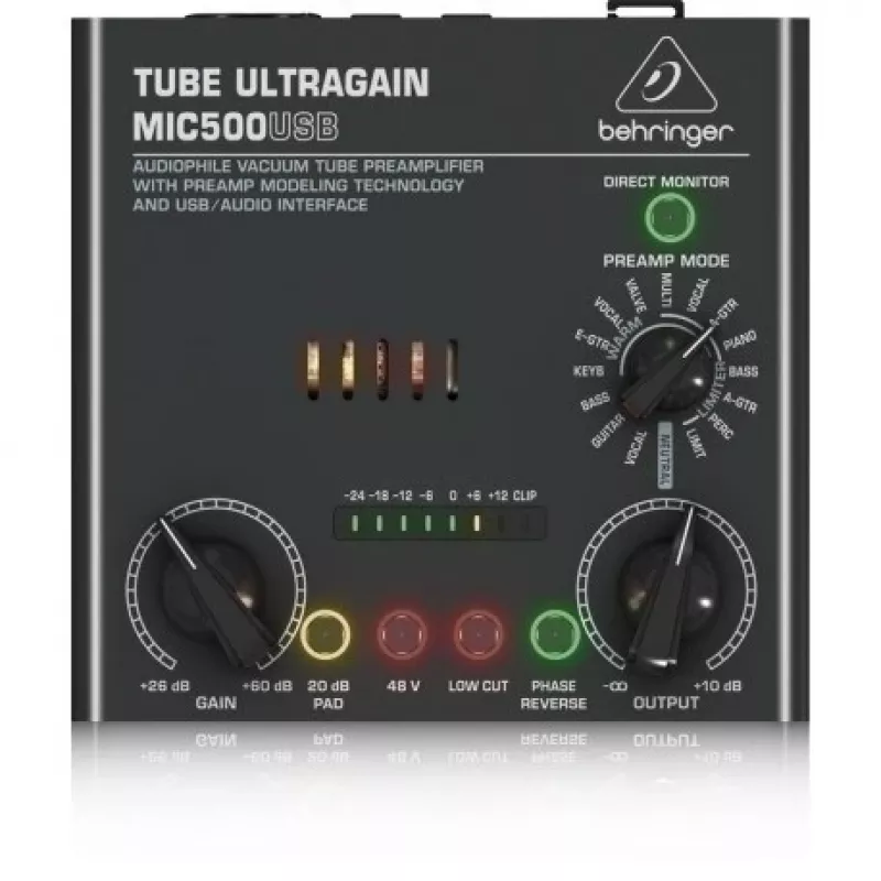 Behringer MIC500USB preamplificatore audio