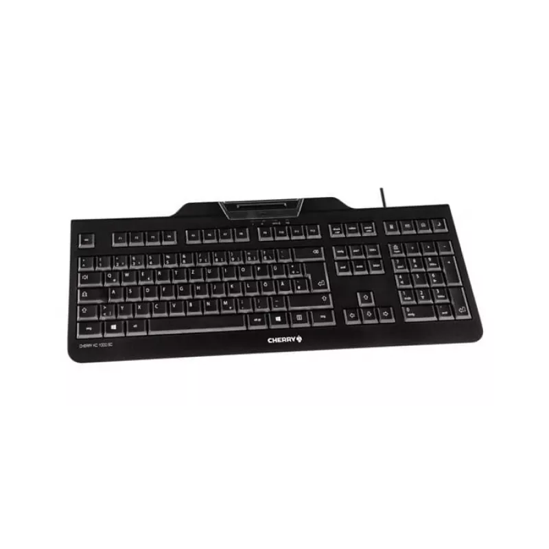 CHERRY KC 1000 SC tastiera USB QWERTZ svizzero nera